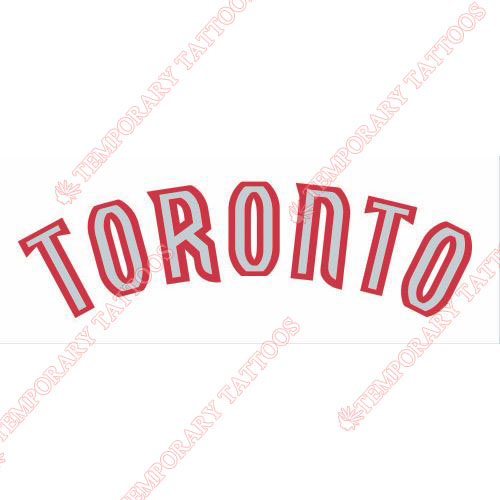 Toronto Raptors Customize Temporary Tattoos Stickers NO.1197